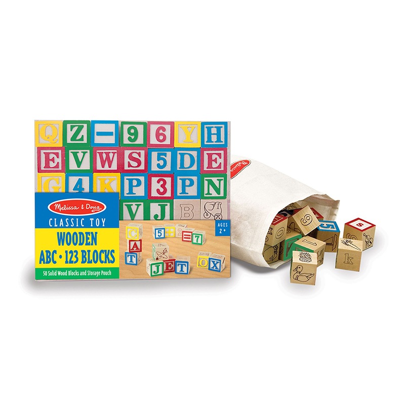Wooden ABC / 123Blocks