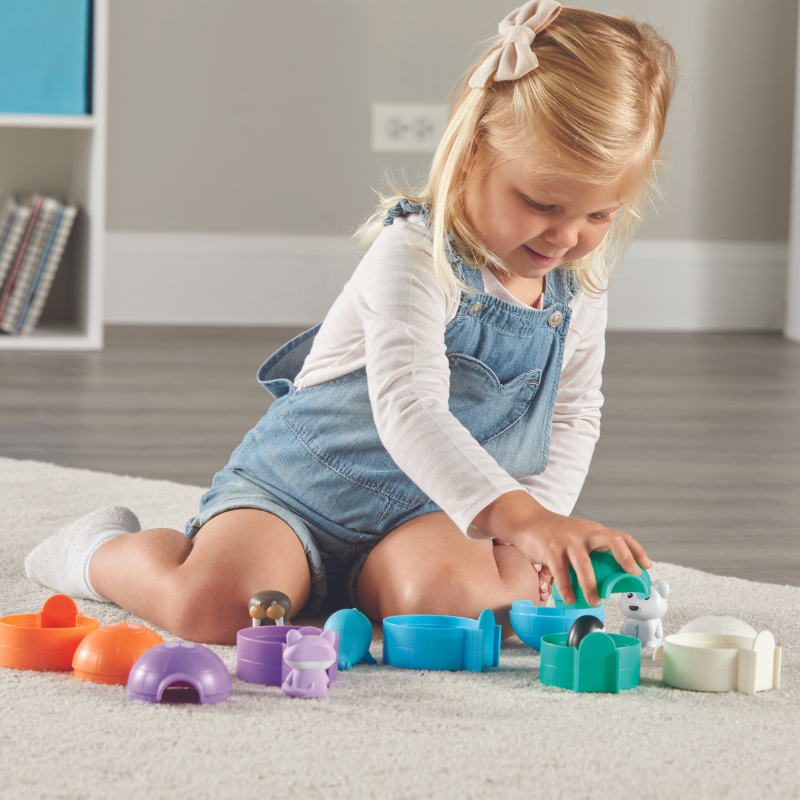 数えてかくれて 北極アニマル