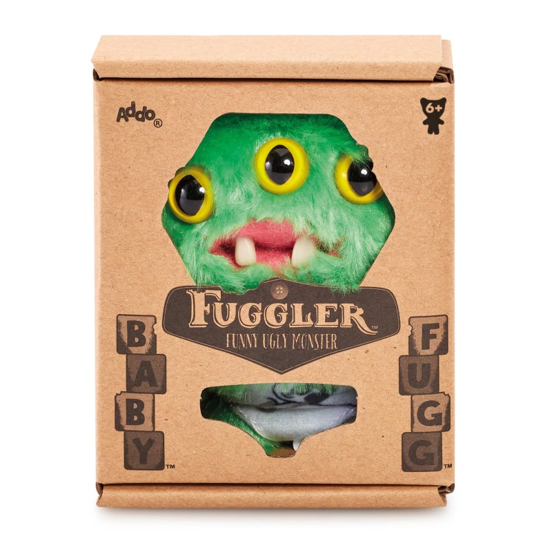 【日本未発売】 ファグラー ぬいぐるみ Reeko グリーン イギリス ファグラー (ベビーファグ) - S1 Green Reeko