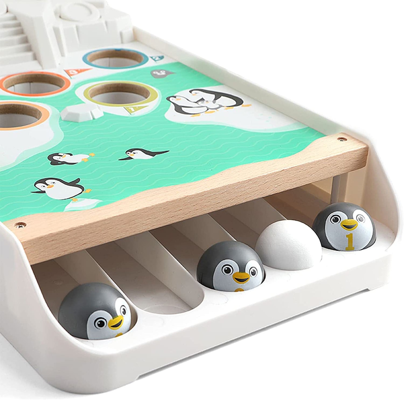 ころころペンギンの雪玉ゲーム