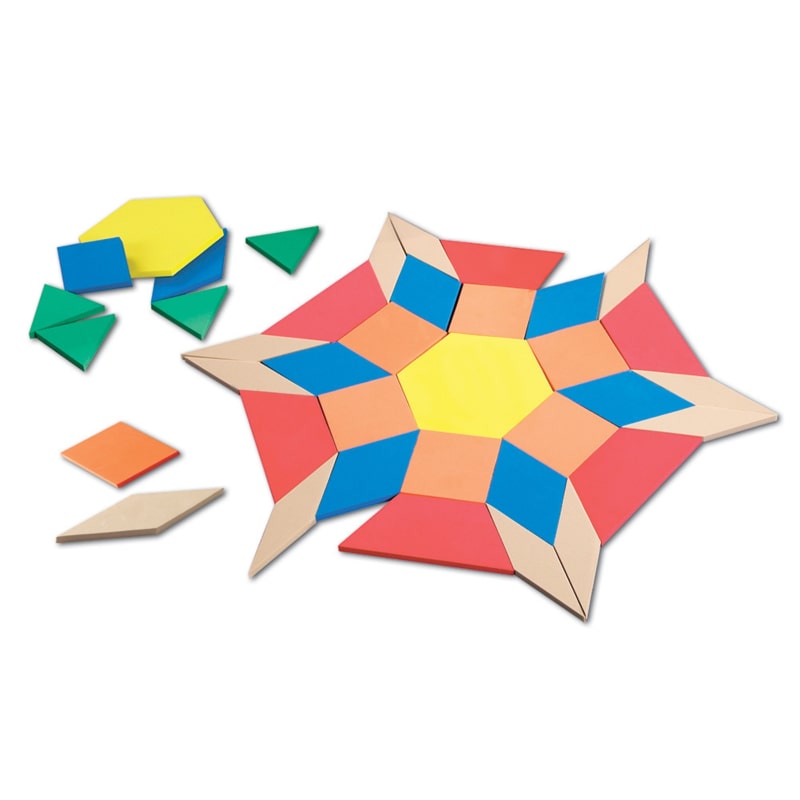Giant Foam Floor Size Pattern Blocks