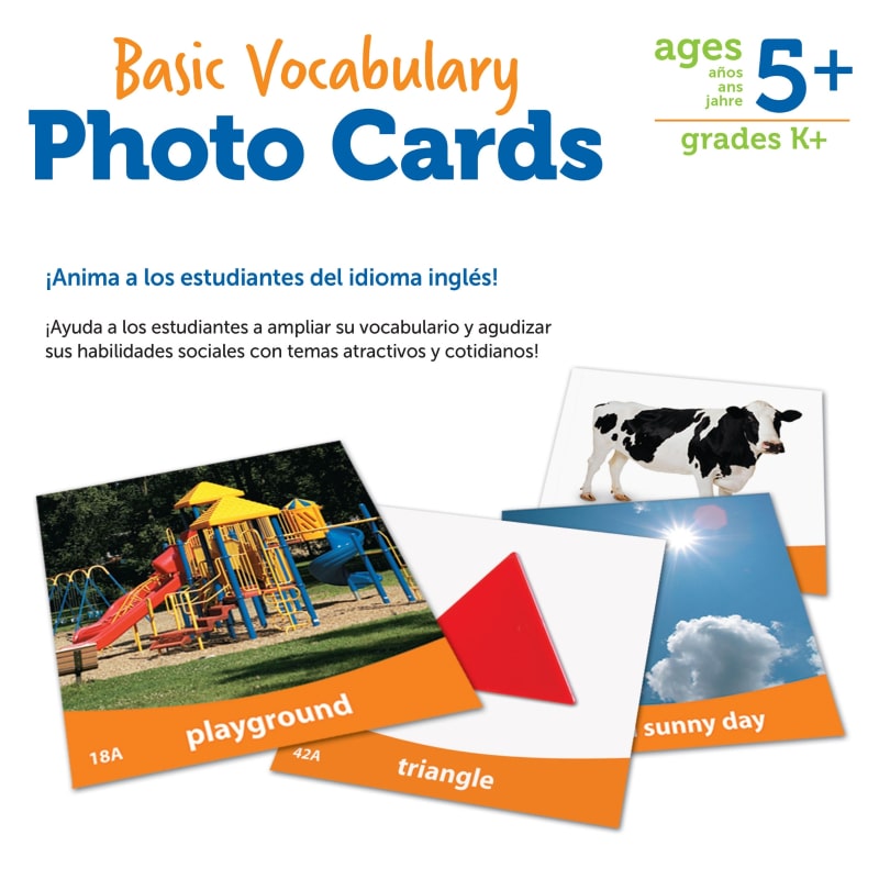 Basic Vocabulary Photo Cards