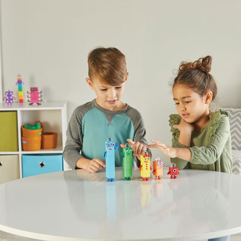 ナンバーブロックスキャラクターフィギュア (1～5) 5個入り