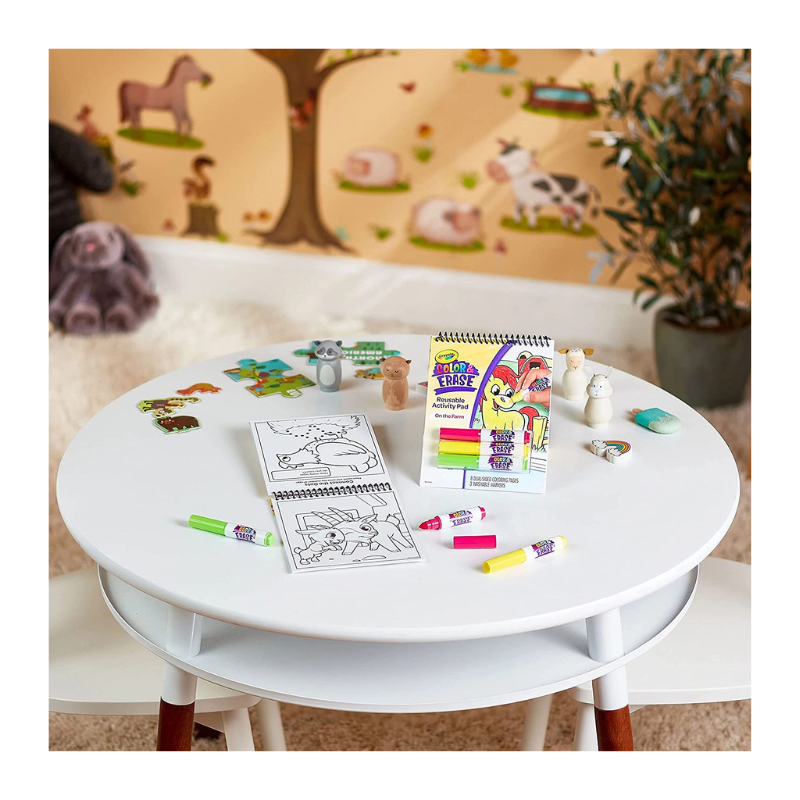 塗って消せる！マーカーぬり絵ブック 牧場