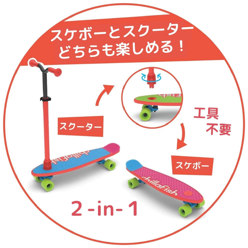 チー君　 スケーティースクーティー レッドミックス