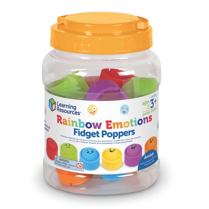 感情フィジェットポッパー レインボー