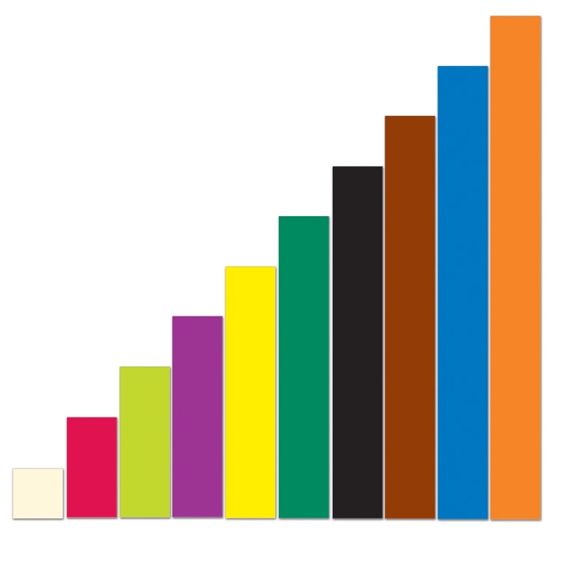 Cuisenaire Rods Introductory Set: Magnetic