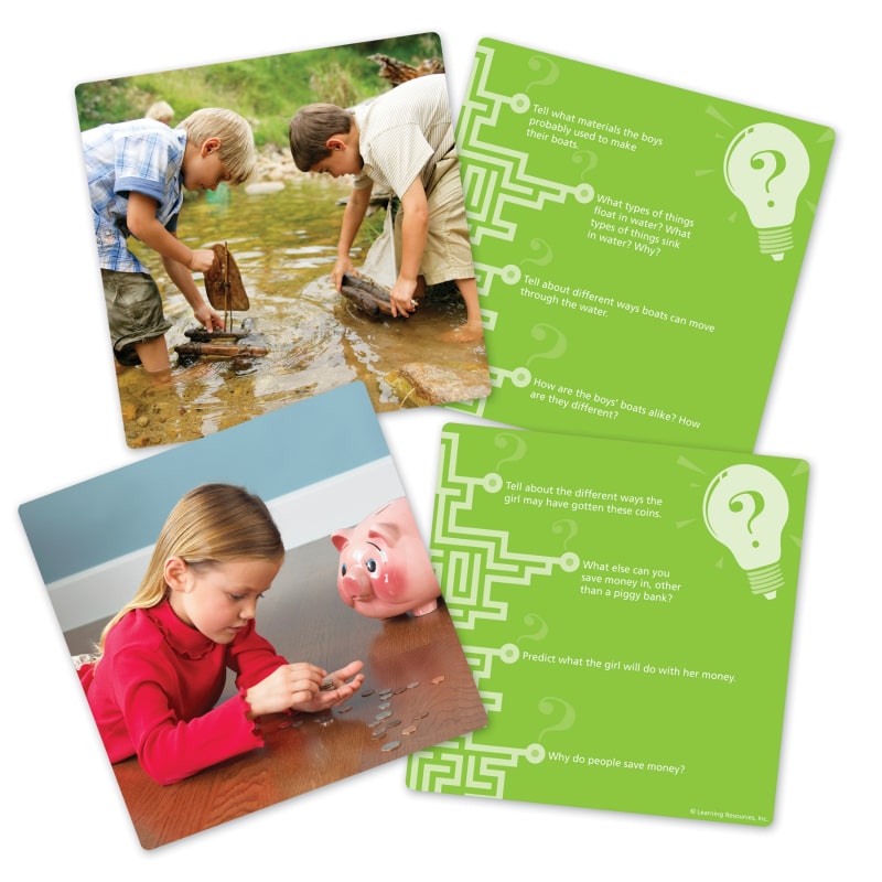 Snapshots Critical Thinking Photo Cards: Grades PreK-K