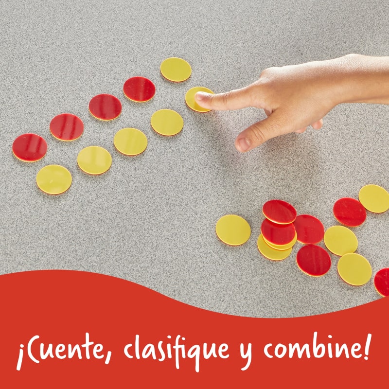Red & Yellow Counters 200 Pieces