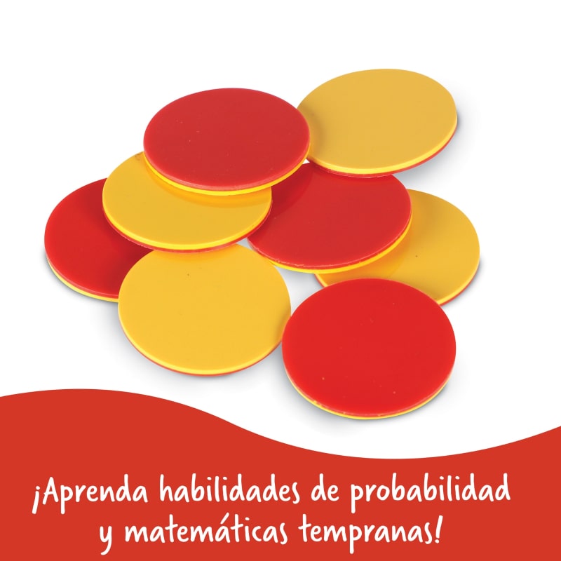 Red & Yellow Counters 200 Pieces