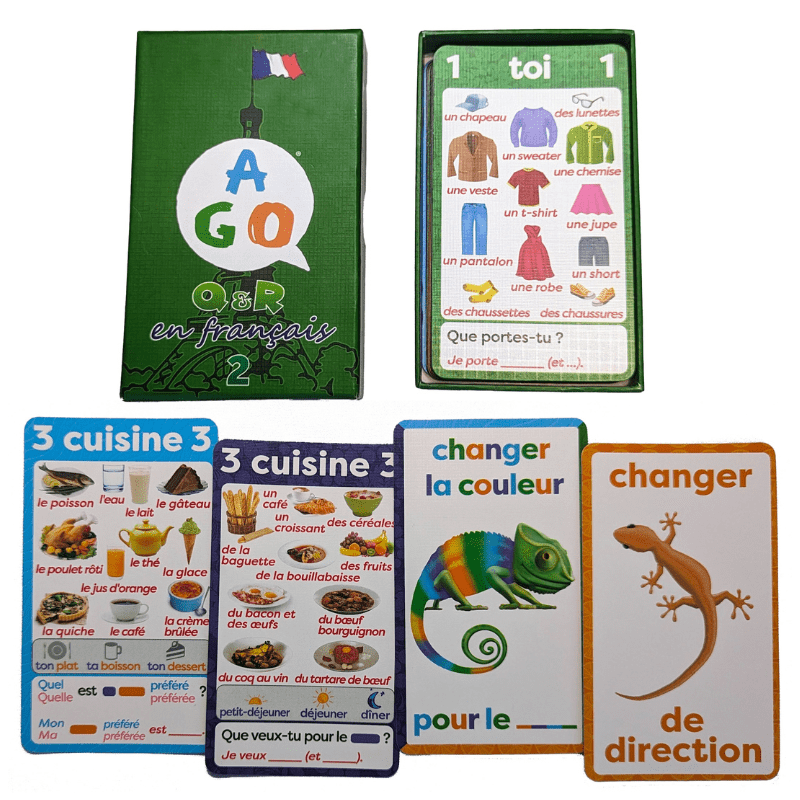 AGO カードゲームのフランス語学習版2 [AGOCardGame]