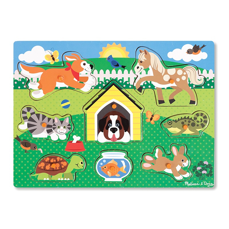 Pets Peg Puzzle　000772090537