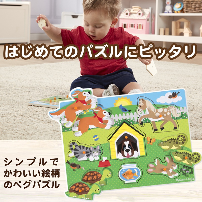Pets Peg Puzzle