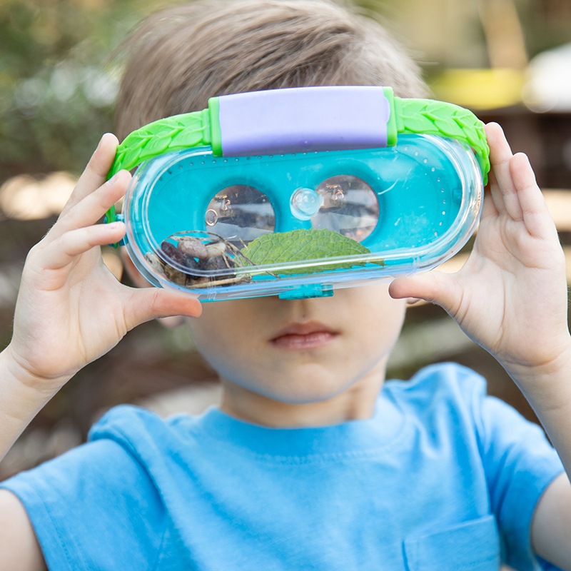 初めての昆虫ケース 拡大レンズ付き