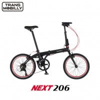 TRANS MOBILLY NEXT206 ȥ󥹥Х꡼ ͥ206 AL-FDB206E Gic å 20 5.0Ah 6® ޤꤿ߼ž ޤꤿưž e-bike ݡĥХ ߥ˥٥ ¼ ưž ưȼž Ͽ̵ ֥å