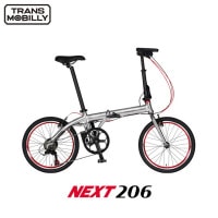 *6-8Ķȯ*TRANS MOBILLY NEXT206 ȥ󥹥Х꡼ ͥ206 AL-FDB206E Gic å 20 5.0Ah 6® ޤꤿ߼ž ޤꤿưž e-bike ݡĥХ ߥ˥٥ ¼ ưž ưȼž Ͽ̵ С
