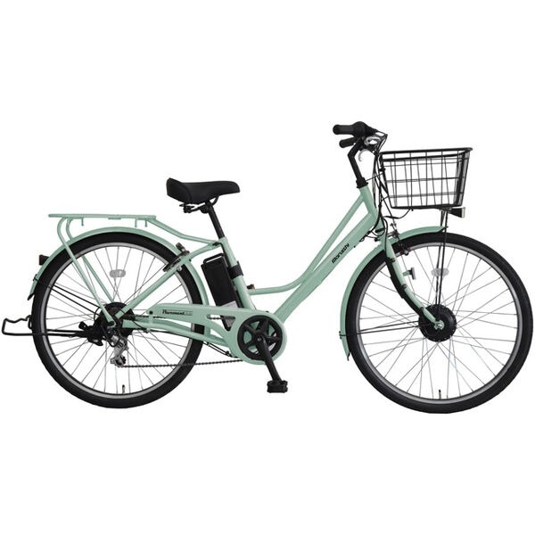 丸石自転車 PREMIER 26インチ PS-26 AUTO LEDレトロ自転車 電動アシスト自転車 丸石サイクル 26インチ 26型 ペーブメント