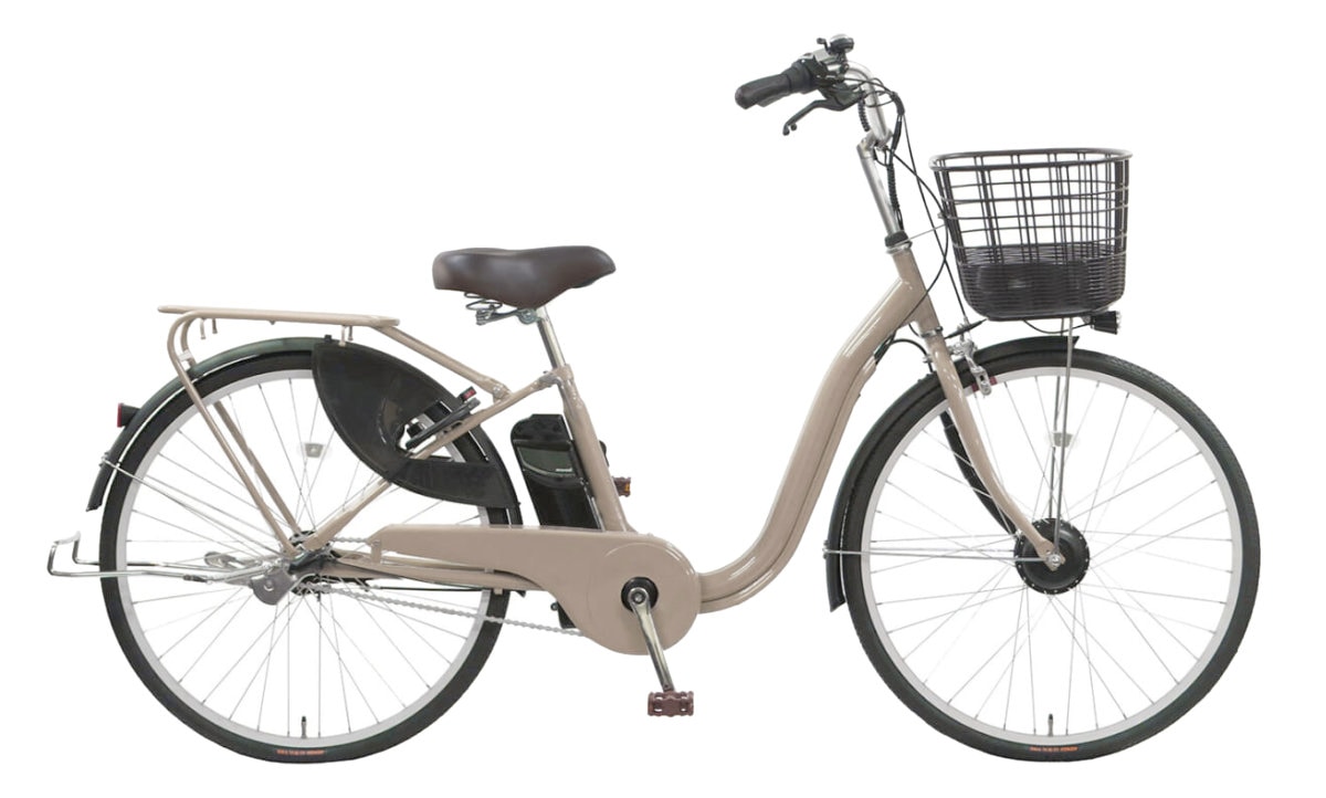 エヴォル ビバーチェ EVOL EVV63A 9Ah相当  3段変速  26インチ  電動自転車 電動アシスト自転車 通勤通学 買い物 アサヒサイクル マットモカベージュ