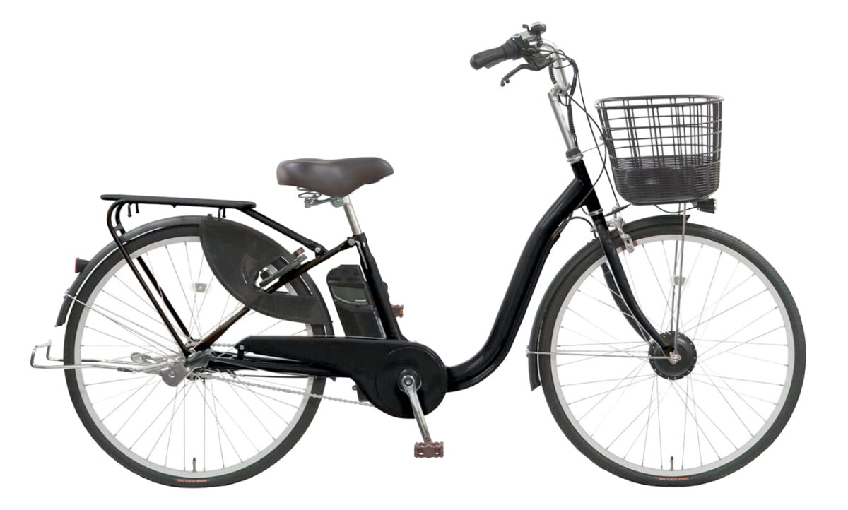 エヴォル ビバーチェ EVOL EVV63A 9Ah相当  3段変速  26インチ  電動自転車 電動アシスト自転車 通勤通学 買い物 アサヒサイクル ツヤケシブラック