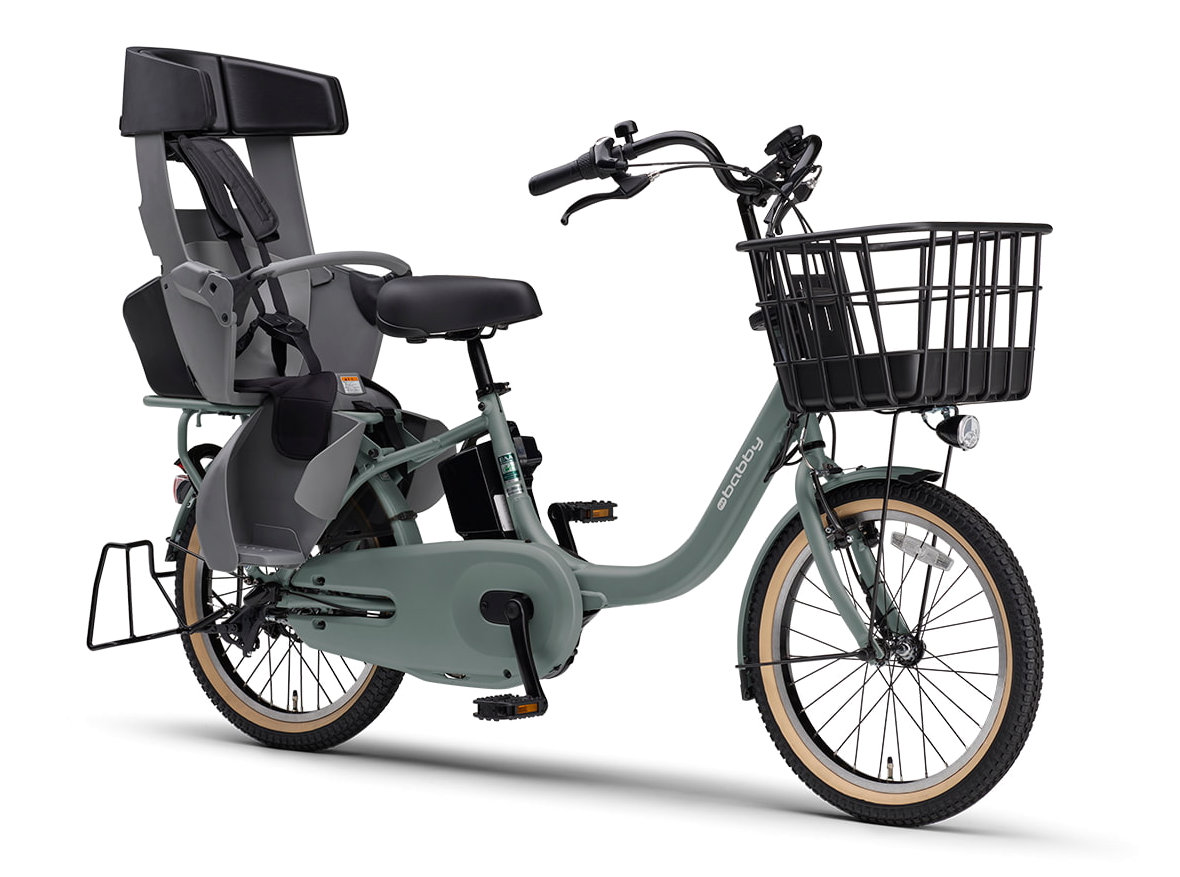 ヤマハ バビー PA20BB  2026年モデル 安全整備士の完全組立 子供乗せ 電動自転車 電動アシスト自転車 防犯登録無料 マットユーカリ・ツヤ消し