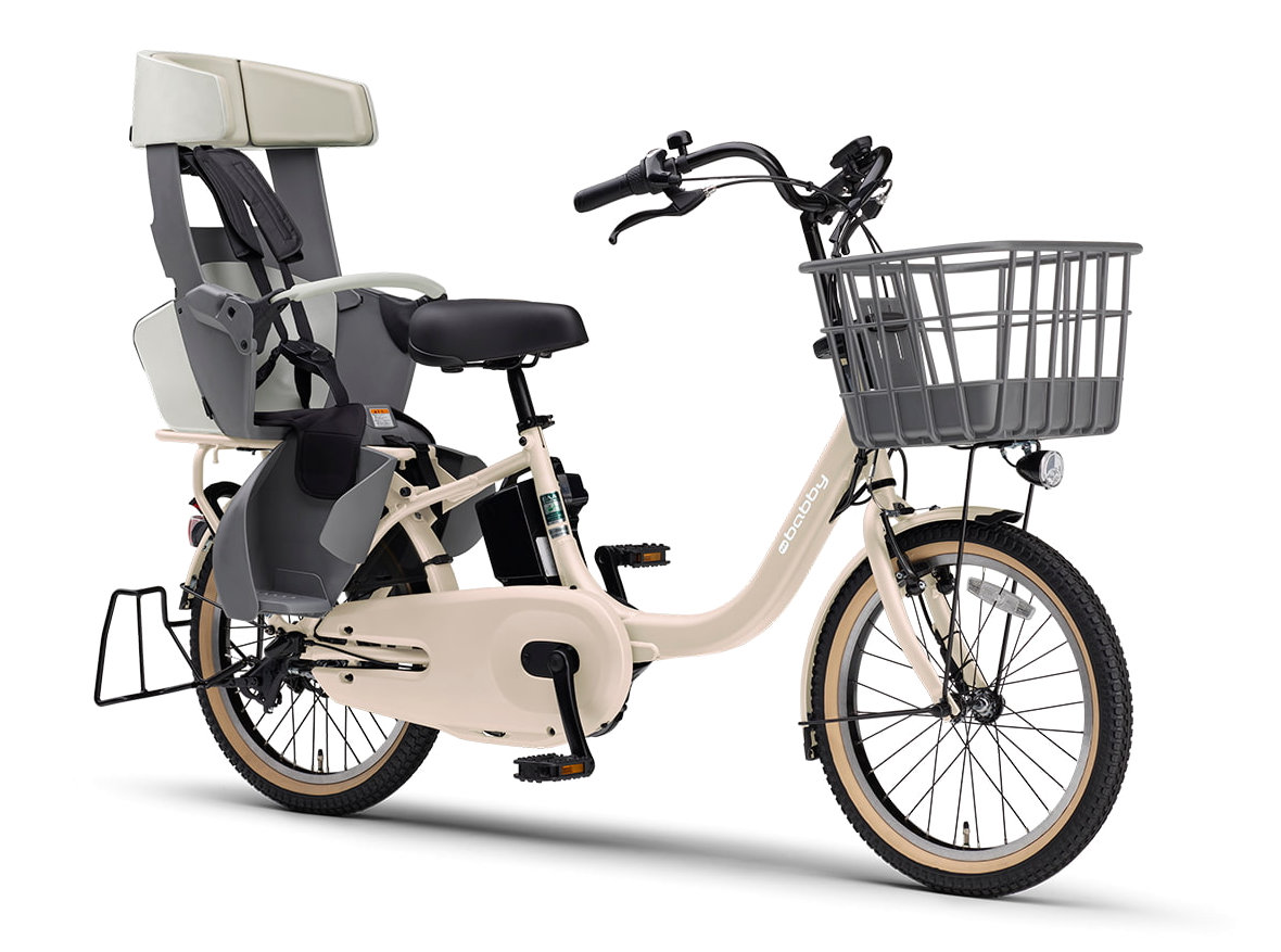 ヤマハ バビー PA20BB  2026年モデル 安全整備士の完全組立 子供乗せ 電動自転車 電動アシスト自転車 防犯登録無料 マットオーロラベージュ・ツヤ消し