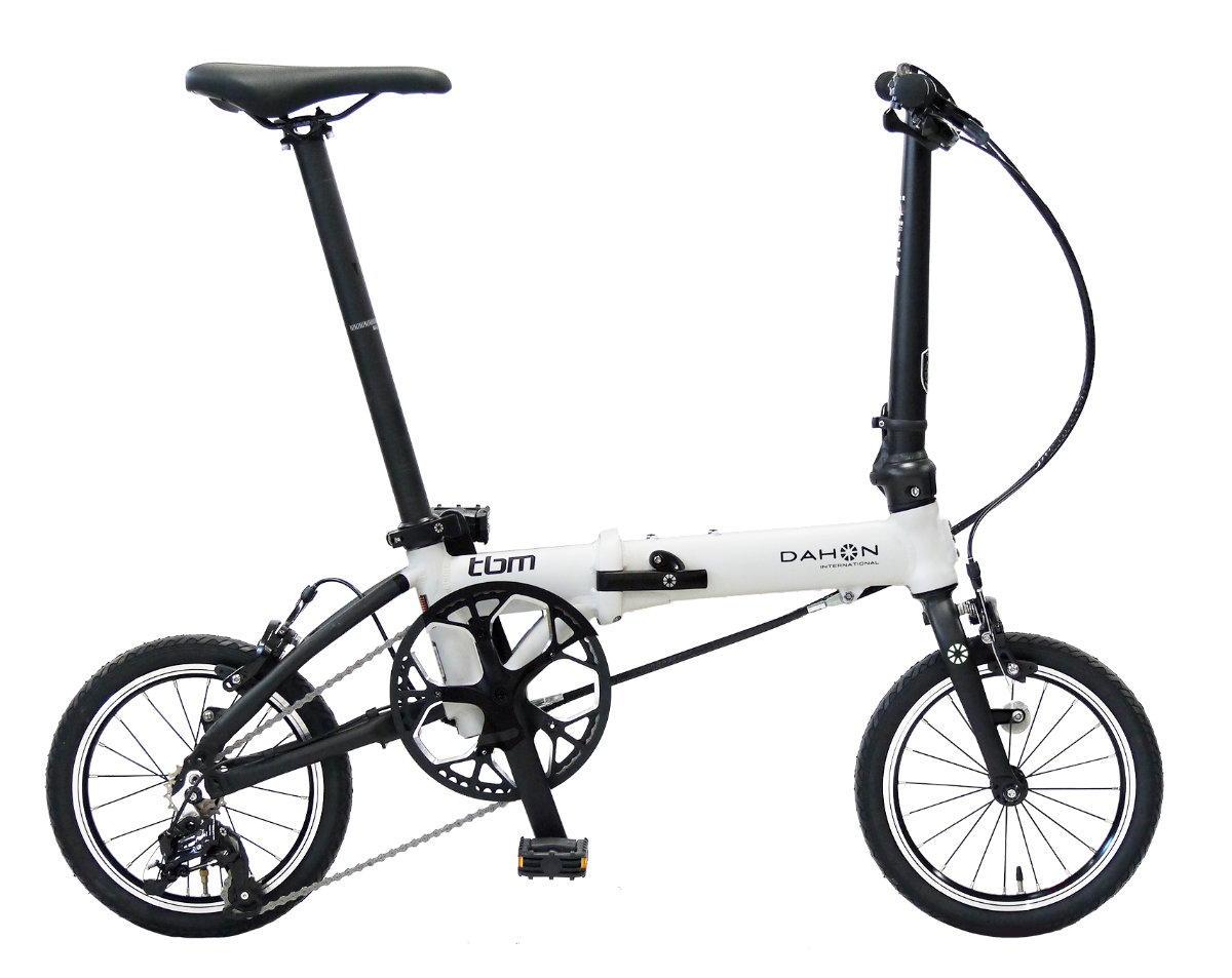 ダホン tbm ティービーエム 外装3段変速 14インチ 超軽量7.9kg DAHON コンパクト ミニベロ 電動小径車 折りたたみ Folding Bike インターナショナル ミスティホワイト