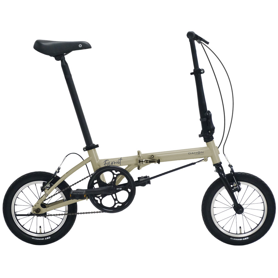 ダホン Farout ファーラウト シングルスピード 14インチ 軽量 DAHON コンパクト ミニベロ 小径車 折りたたみ Folding Bike インターナショナル international(K9X K3 K1同等車) マットサンド