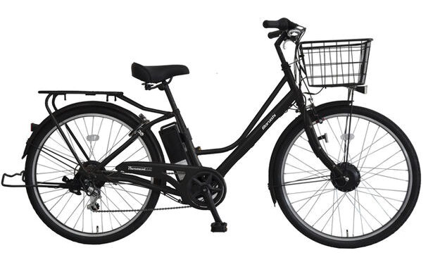 電動アシスト自転車 丸石サイクル 26インチ 26型 ペーブメント フレックス  ASPE266ANA 電動自転車 6段変速 13.0Ah 大容量バッテリー  太タイヤ  通勤 通学 街乗り マルイシ ぺーブ ベープ 防犯登録無料 ハーフマットブラック・K65T