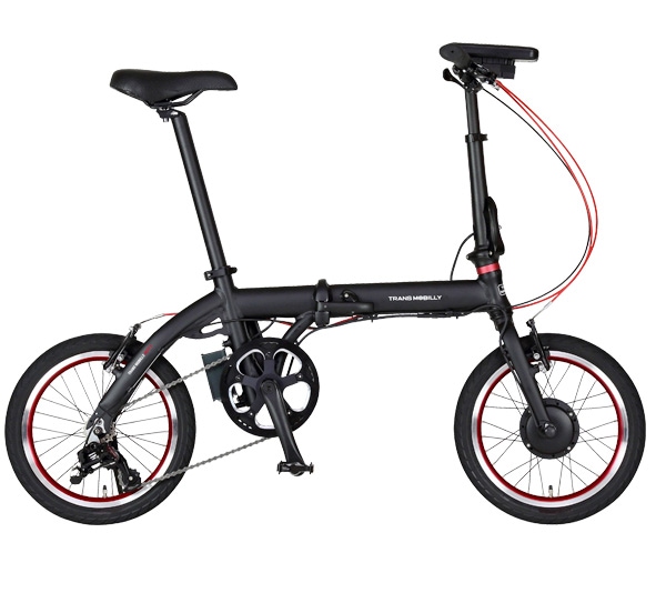 TRANS MOBILLY NEXT163-S トランスモバイリー ネクスト163 Gic ジック 16インチ 5.0Ah 3段変速 折りたたみ自転車 折りたたみ電動自転車 e-bike スポーツバイク ミニベロ 小径車 電動自転車 電動アシスト自転車 防犯登録無料 ブラック