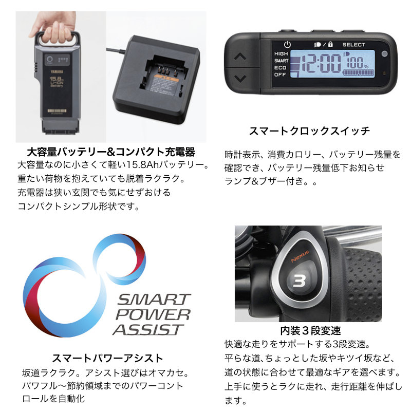 ヤマハ バビー PA20BB 2026年モデル 安全整備士の完全組立 子供乗せ