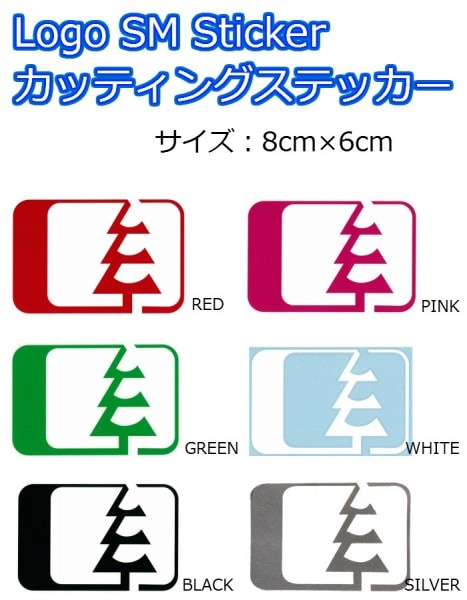 NORTH WEST RIDERS(�Ρ����������ȥ饤�������ˡ����åƥ��󥰥��ƥå��� LOGO SM Sticker���������ƥå�����8cm��6cm