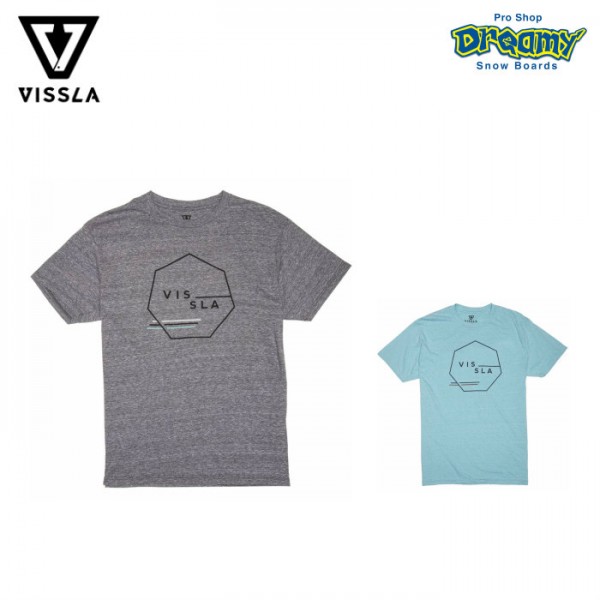 VISSLA  Strike 3 Snow Heather Tee M425KSTK 쥮顼եå T  ѡե ꡼ ץ 2019SPRING/SUMMERǥ 