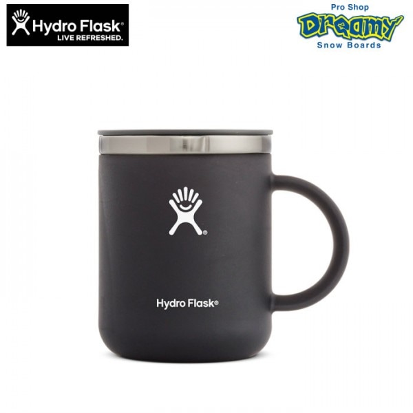 Hydro Flask ϥɥե饹 12 oz Coffee Mug #5089231 20 Black 354ml ƥ쥹 ޥå Ǯ¤ ѥƥ ȥɥ ޥå