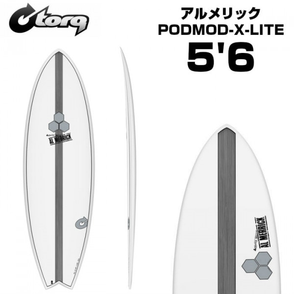 TORQ Surfboard ȥ륯եܡ å ݥåɥå PODMOD-X-LITE 56 WHITE/PINLINE ե SURF