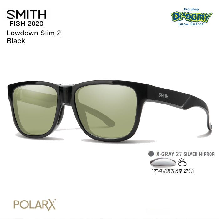 SMITH スミス Lowdown Slim 2 207700092 ローダウン スリムツー Black