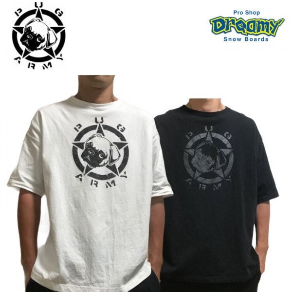 PUG ARMY ѥߡ S/S T ӥå륨å Ⱦµ 01  PUGM pug_army Ρܡ ȥ SNOWBOARD