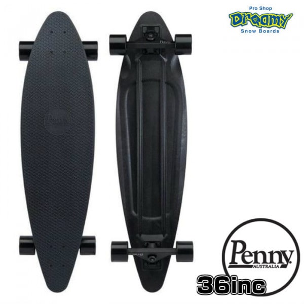 ¨ǼPenny ڥˡȥܡ LONGBOARD 2LPC3 󥰥ܡ 36 BLACKOUT 롼 ե üץ饹ƥå  Abec7 STEEL 