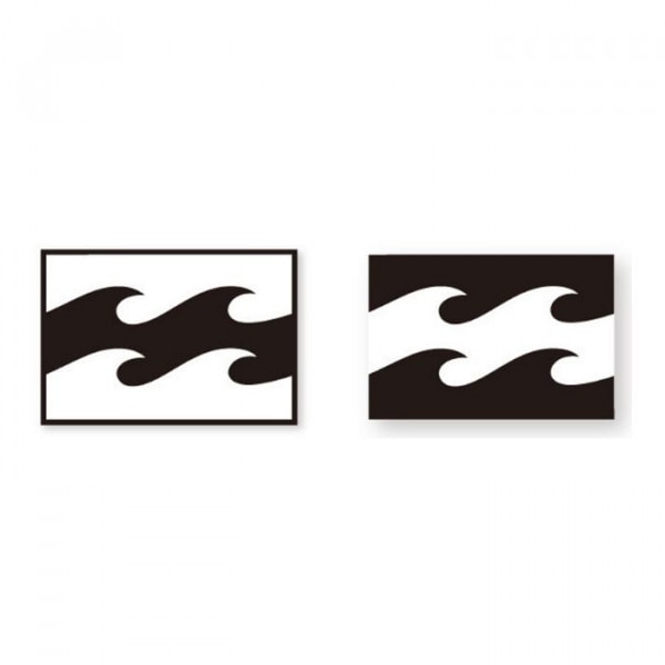 BILLABONG W95mm �ץ��ȥ��ƥå��� STICKERS �ץ��ȥ����� B00S05 BLK WHT ���� ������