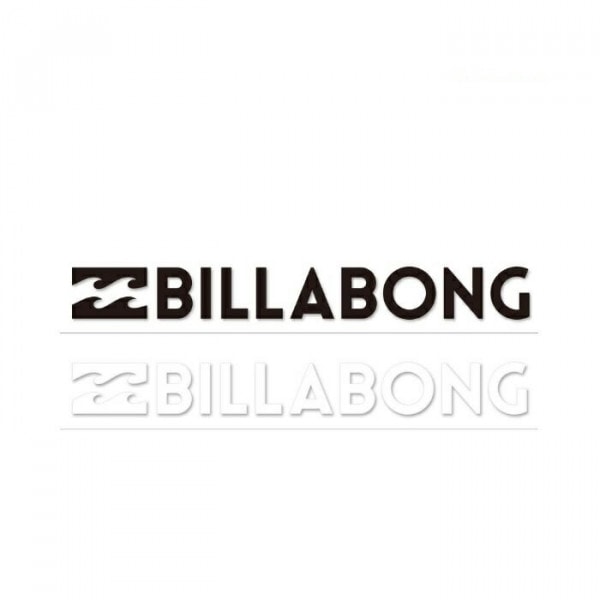 BILLABONG W120mm ƥå STICKERS åƥ B00S10 BLK WHT  