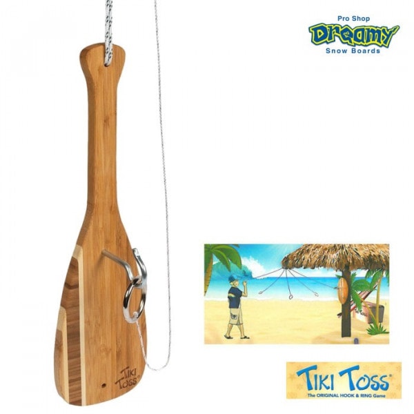 Tiki Toss(ティキトス)ボードゲーム パドル サーフィン インテリア Ring Game リングダーツ