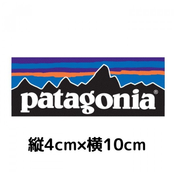patagonia ステッカー パタゴニア P-6 STICKER 縦4cm 横10cm ロゴ ステッカー シール|ステッカー