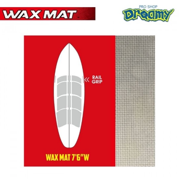 WAXMAT ��å����ޥå� WAX MAT 7'6 W �ۥ磻�� �� �����ե��� �����եܡ��� ��å��� WAX
