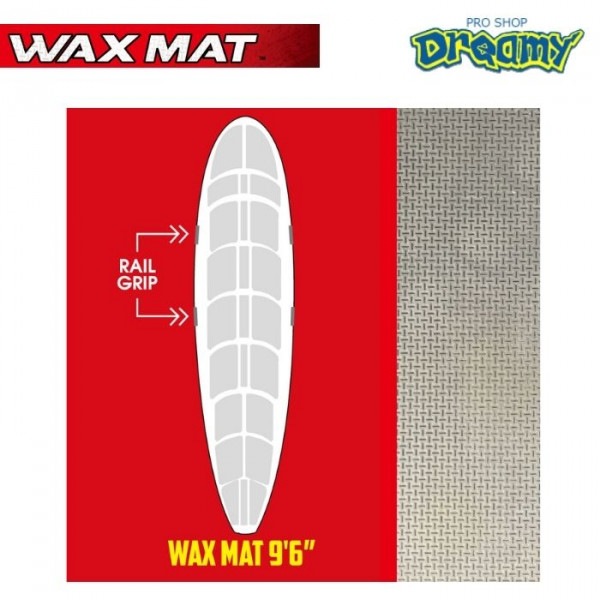 WAXMAT ��å����ޥå� WAX MAT 9'6  �ۥ磻�� �� �����ե��� �����եܡ��� ��å��� WAX