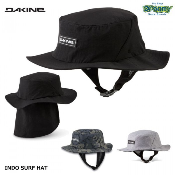 DAKINE �������� INDO SURF HAT BC231901 �����եϥå� �ե����ƥ��󥰥ϥå� UPF50+ Ĵ����ǽ�Ĥ� ��곰����ǽ�ͥå��ץ��ƥ�����󥹥ȥ� ���� 2022 ������