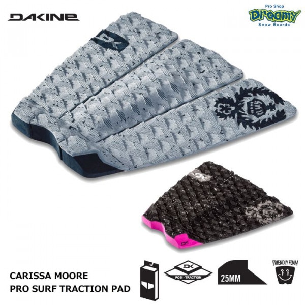 DAKINE �������� CARISSA MOORE PRO SURF TRACTION PAD BC237806 29x27cm �ǥå��ѥå� ��ʬ����EVA 25mm�ơ��륭�å� 3�ԡ��� 3M �����եܡ��� ������