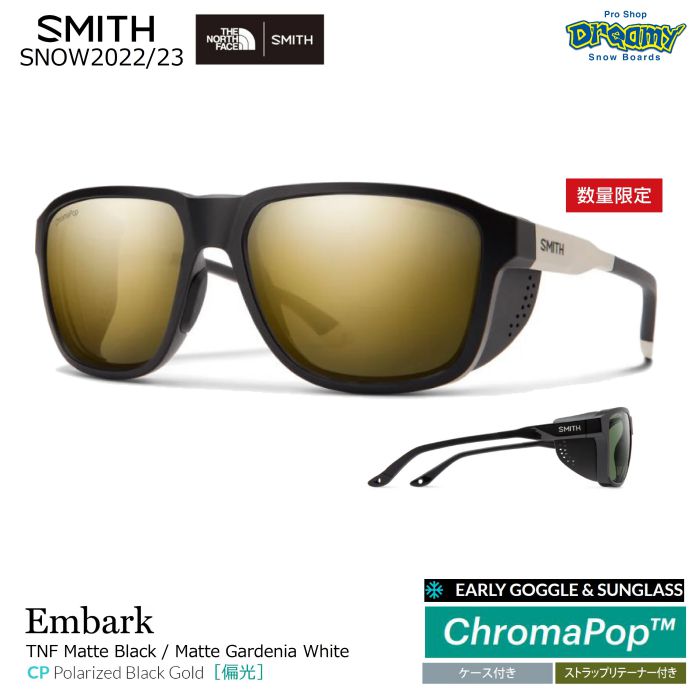 22-23 SMITH スミス Early SUNGLASSS Embark 205001802 エンバーク