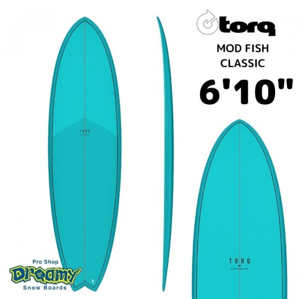 TORQ Surfboard ȥ륯եܡ MODFISH 610 饷å CLASSIC顼 åɥեå  ݥ ե SURF 