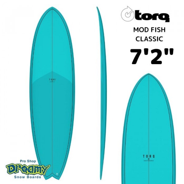 TORQ Surfboard ȥ륯եܡ MODFISH 72 饷å CLASSIC顼 åɥեå  ݥ ե SURF 