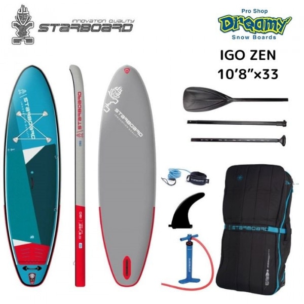 STARBOARD スターボード STARBOARD IGO ZSC 10'8  X 33  SUP 2022 インフレータブル パドルボード サップ サーフィン スタンドアップパドルボード|50,0