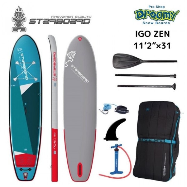 STARBOARD スターボード STARBOARD IGO ZSC 11'2  X 31  SUP 2022 インフレータブル パドルボード サップ サーフィン スタンドアップパドルボード|50,0